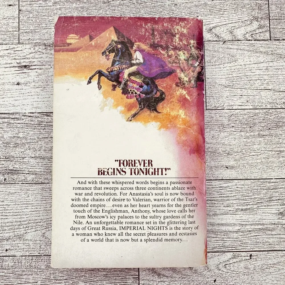 Olivia O'Neill - Imperial Nights - 1979 Vtg Paperback Historical Romance‎ Novel